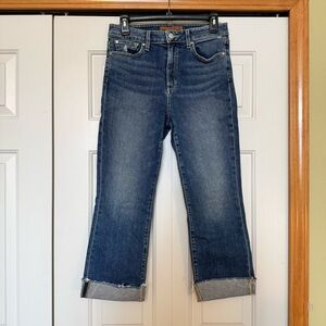 Joe's Jeans Callie High Rise Cropped Boot Jeans